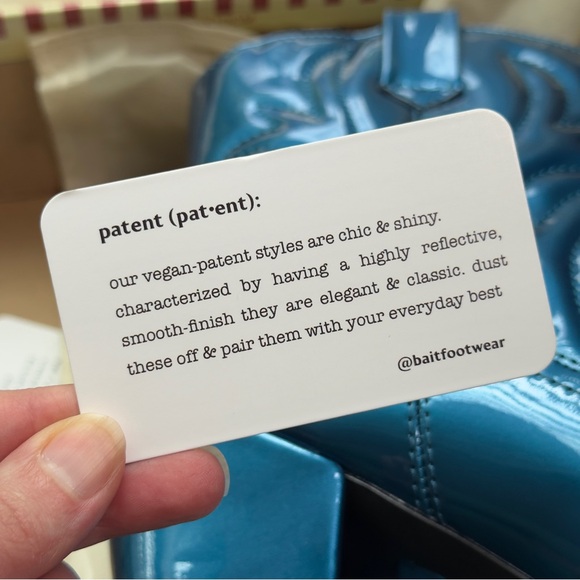 BAIT Footwear Houston Metallic Finish Patent Cowboy Boot - Picture 6 of 12